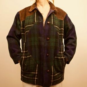 Reversible Men's Plaid jacket